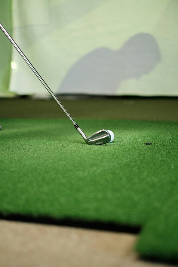 golf hitting mat